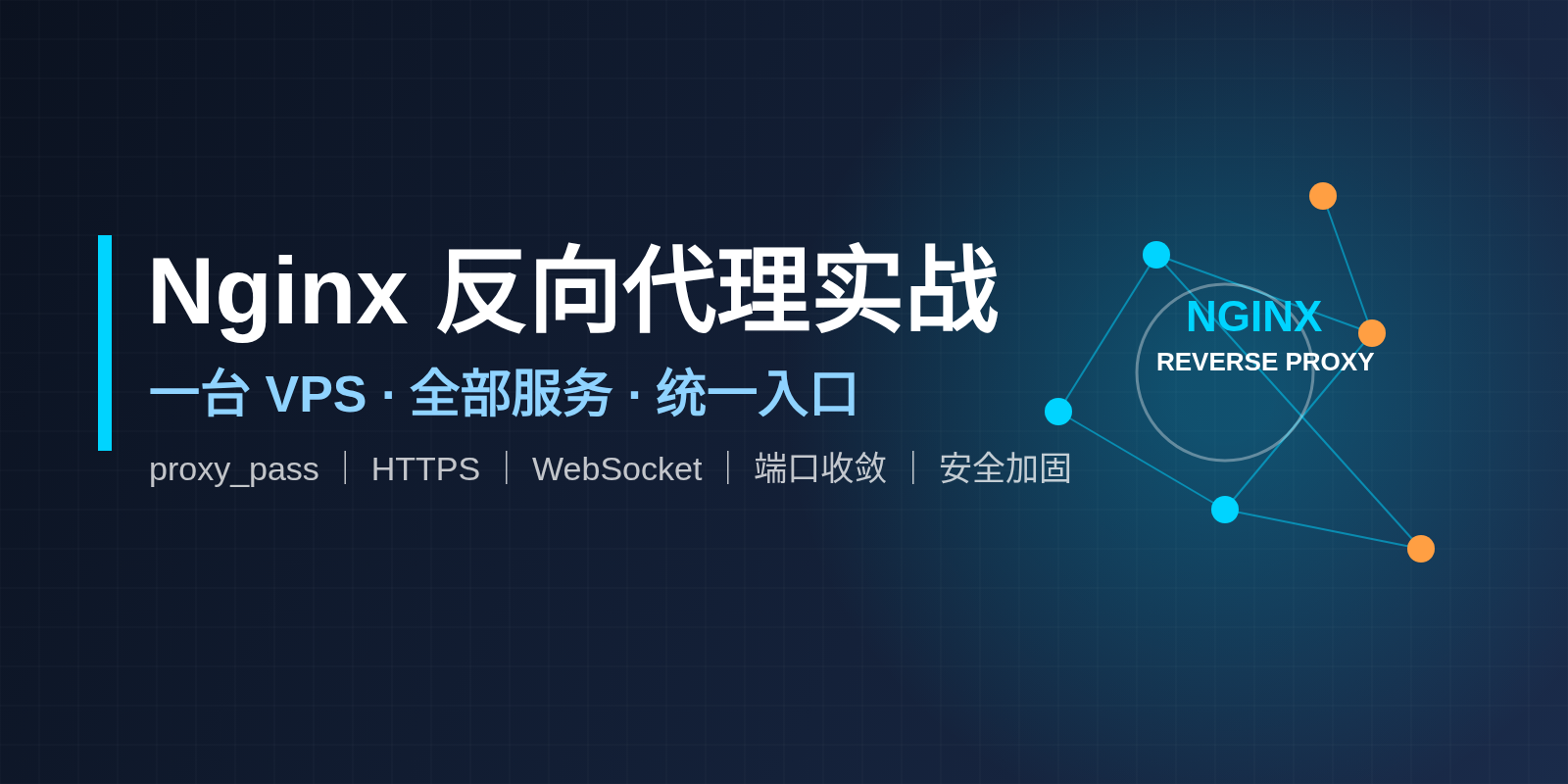 Nginx反向代理实战：一台VPS托管你的全部服务，端口不再满天飞