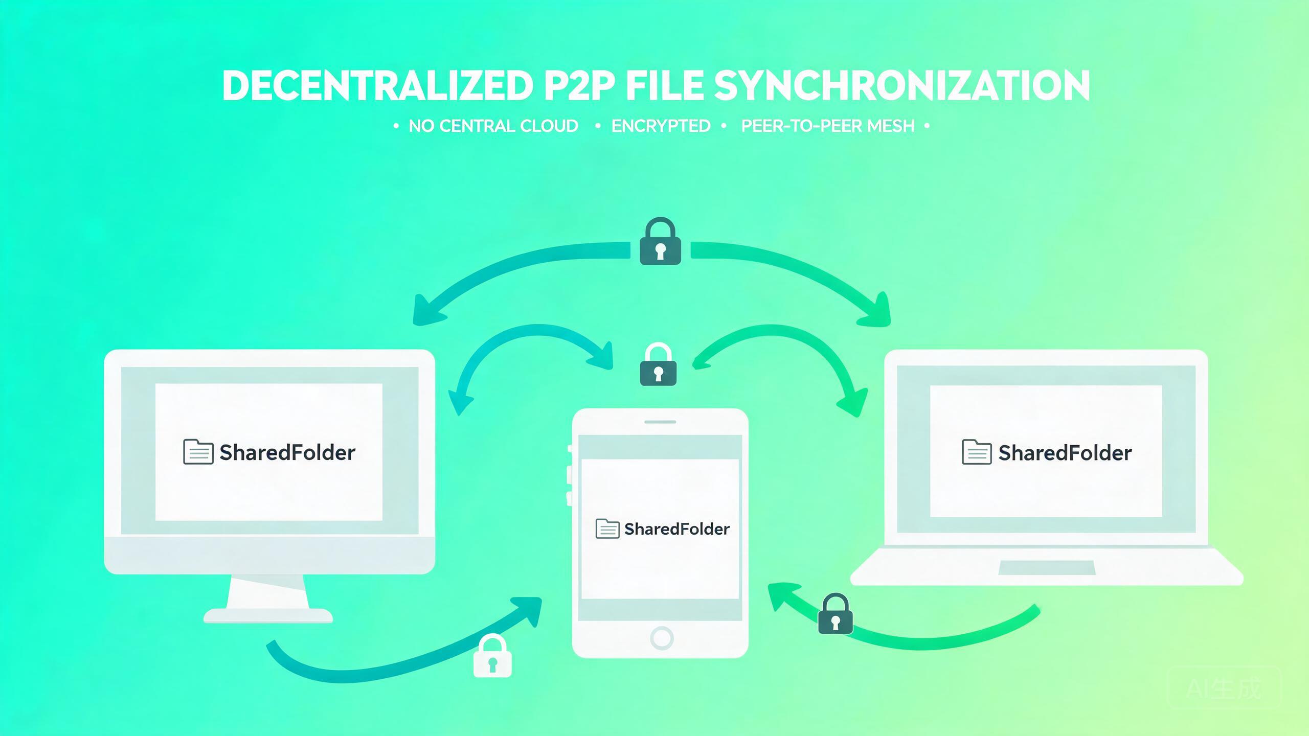 Syncthing 点对点文件同步实战：让多端文件夹持续一致的正确姿势