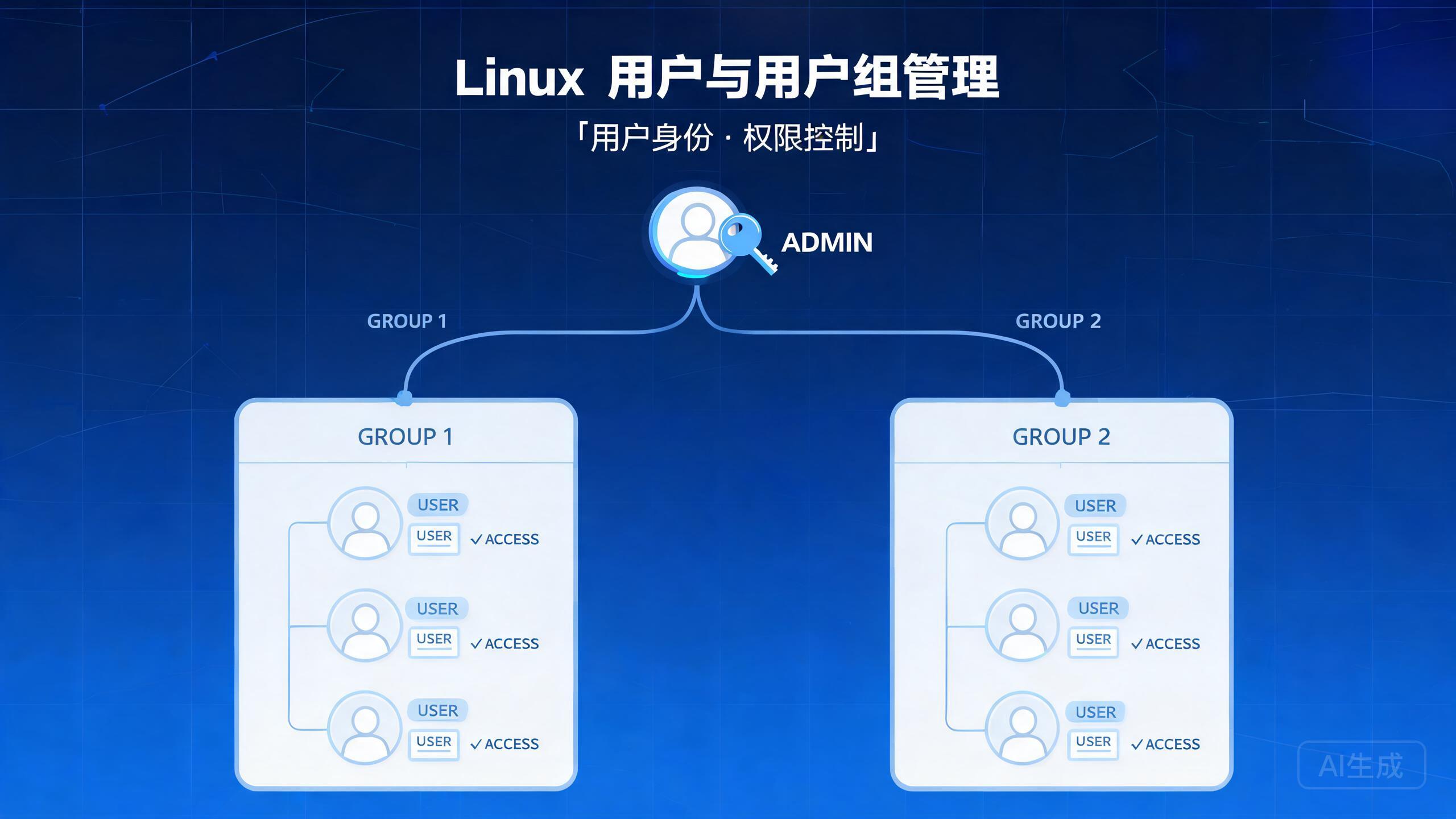 Linux 用户与用户组管理：useradd、groupadd、passwd 与权限隔离