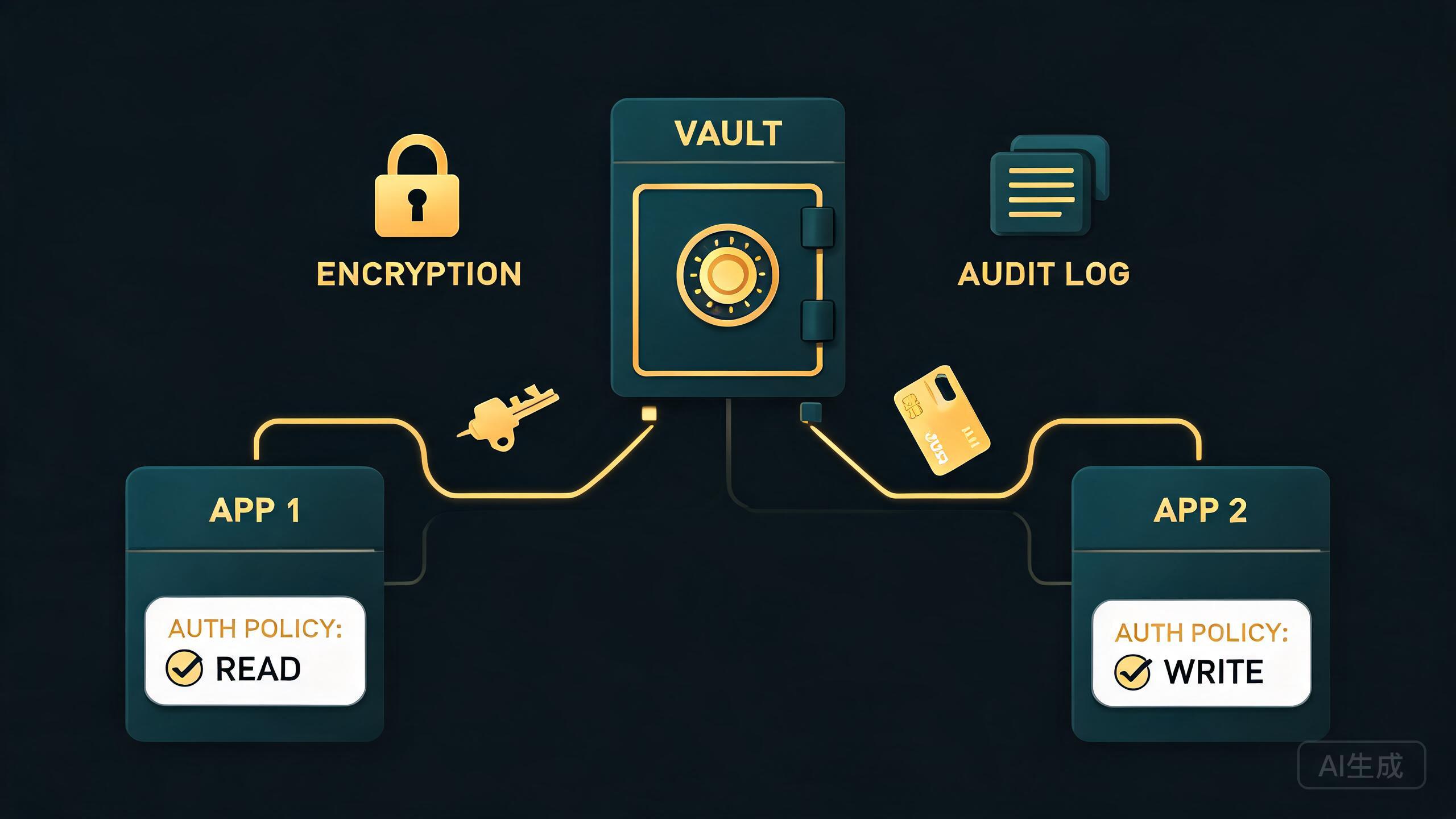 Vault 密钥与凭据管理实战：把散落的机密收拢成受控中心