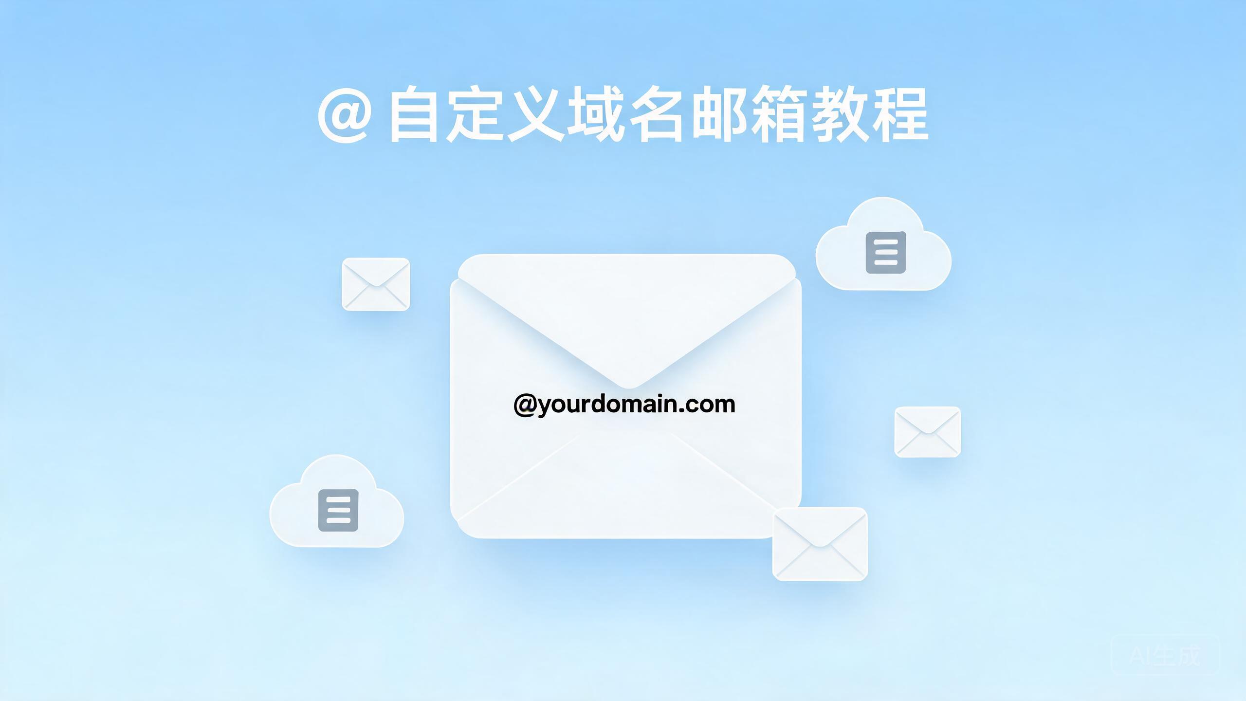 域名邮箱搭建教程：企业邮箱自定义域名，让客户一眼看出的专业形象