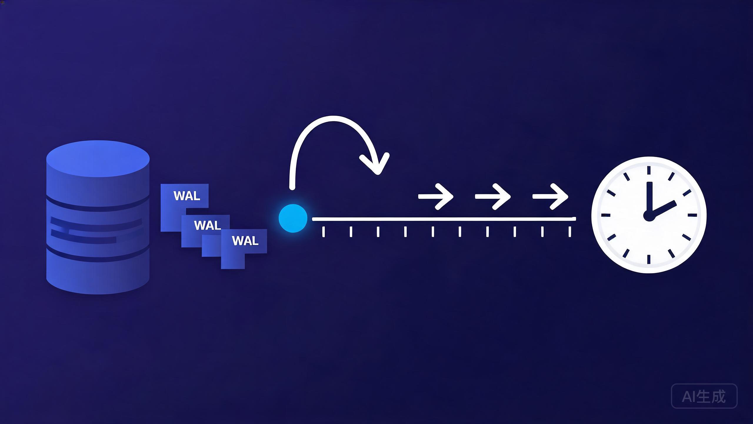 PostgreSQL 时间点恢复 PITR 实战:用 WAL 归档把数据库恢复到任意时刻