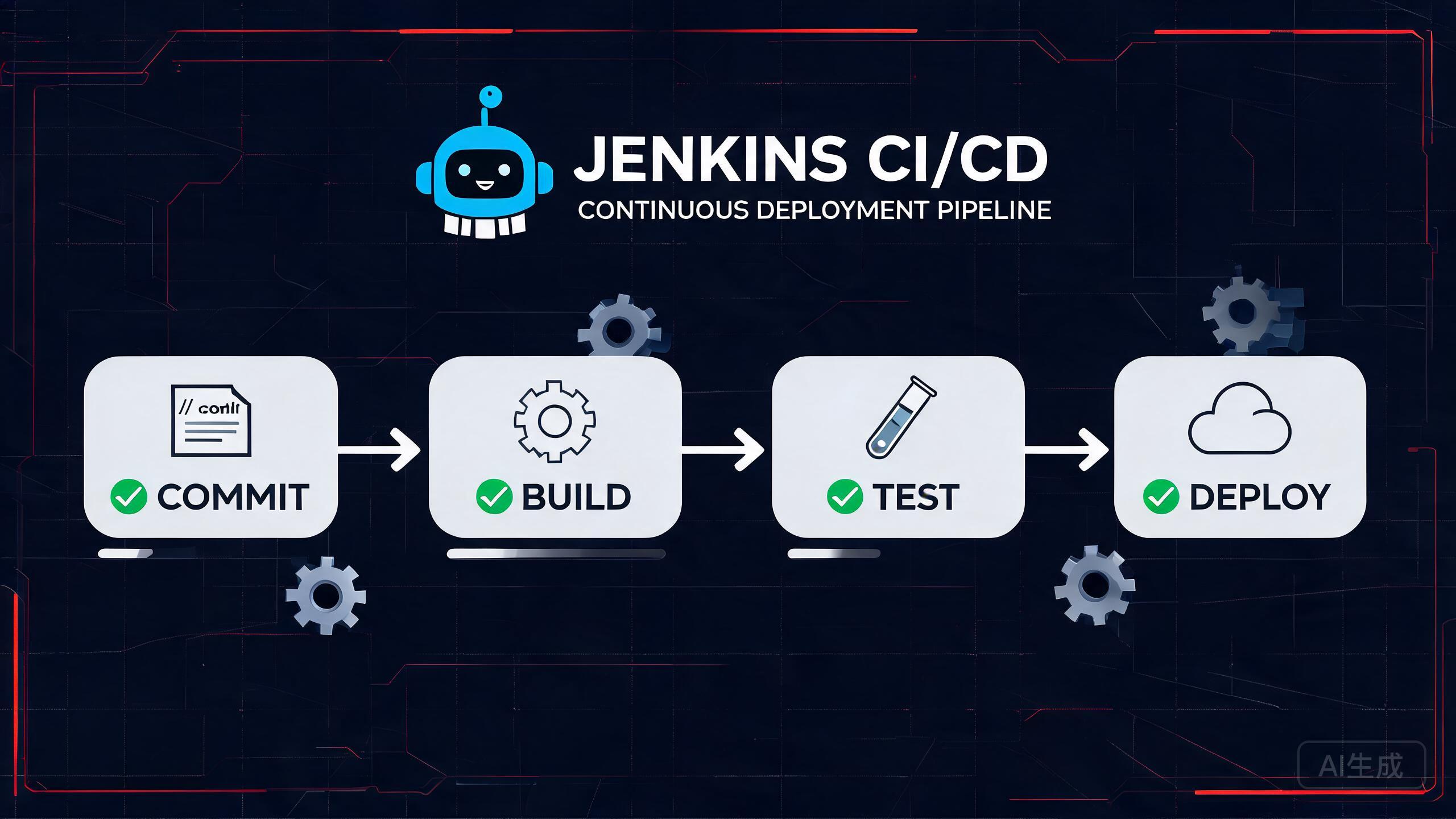 Jenkins 安装与使用教程：从零搭建 CI/CD 流水线，Git 提交自动构建部署