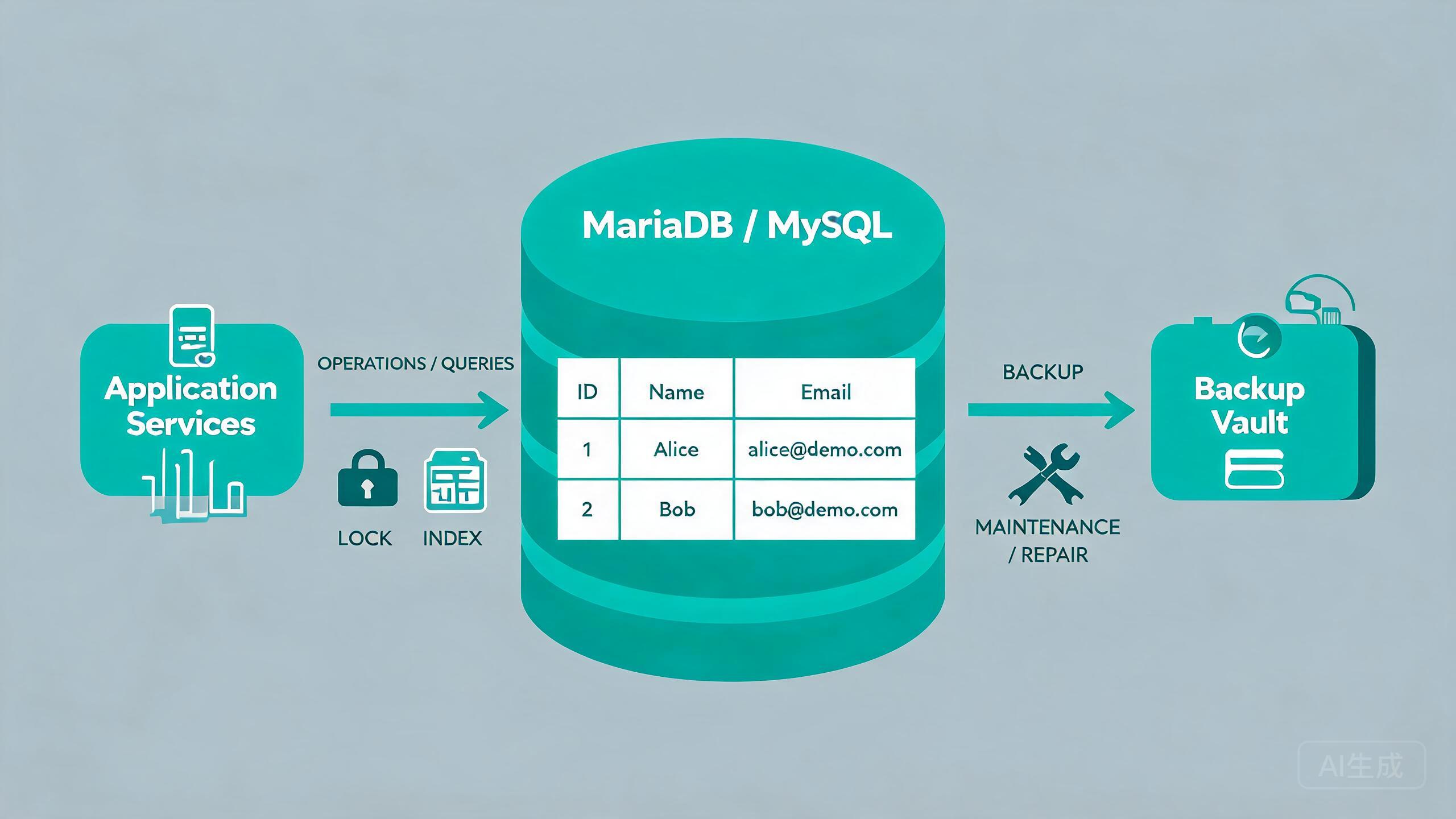 MariaDB/MySQL 数据库运维实战:把自托管的默认存储地基养稳