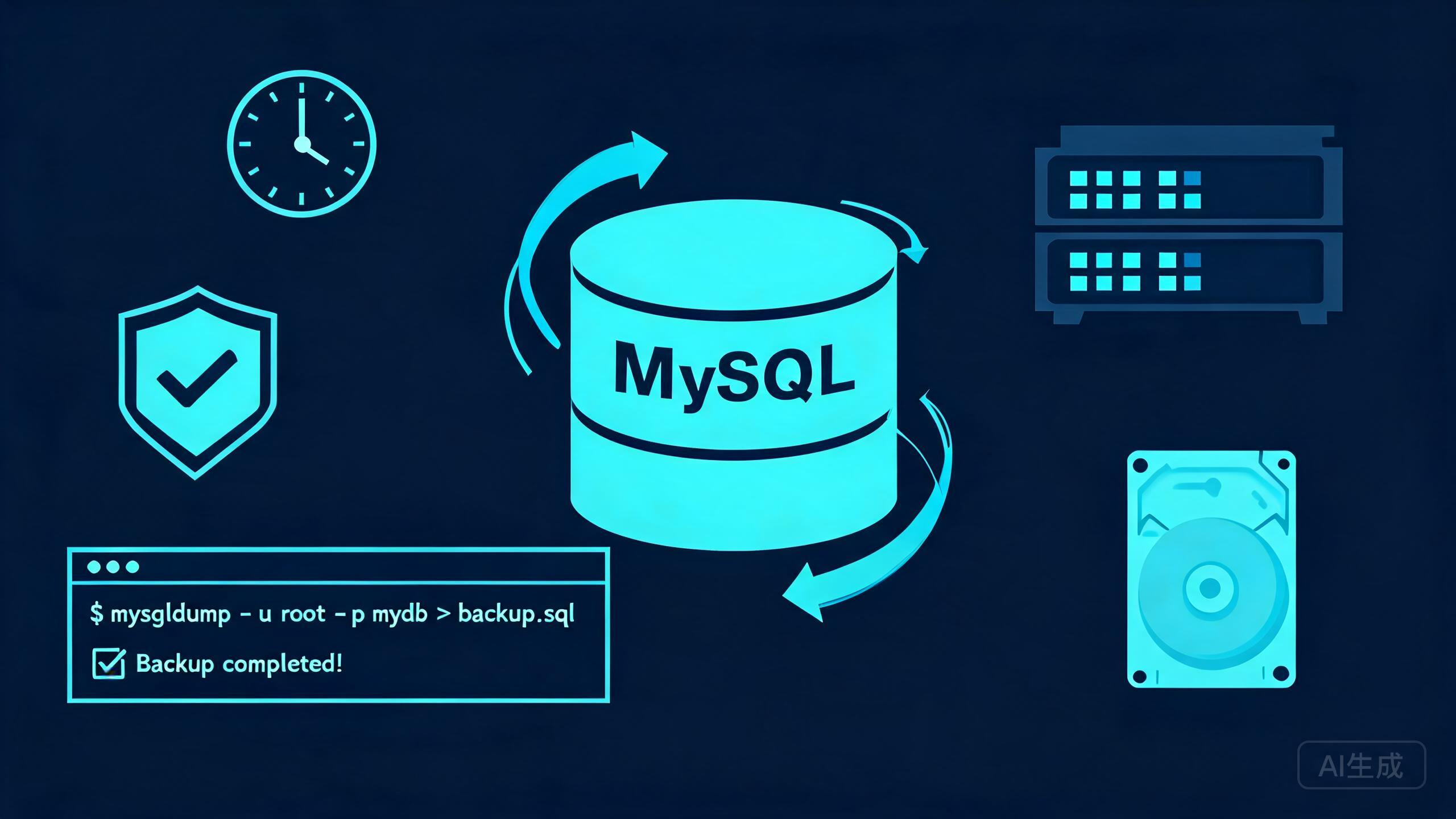 MySQL 数据库备份实战：mysqldump 逻辑备份、binlog 增量与 xtrabackup 恢复演练