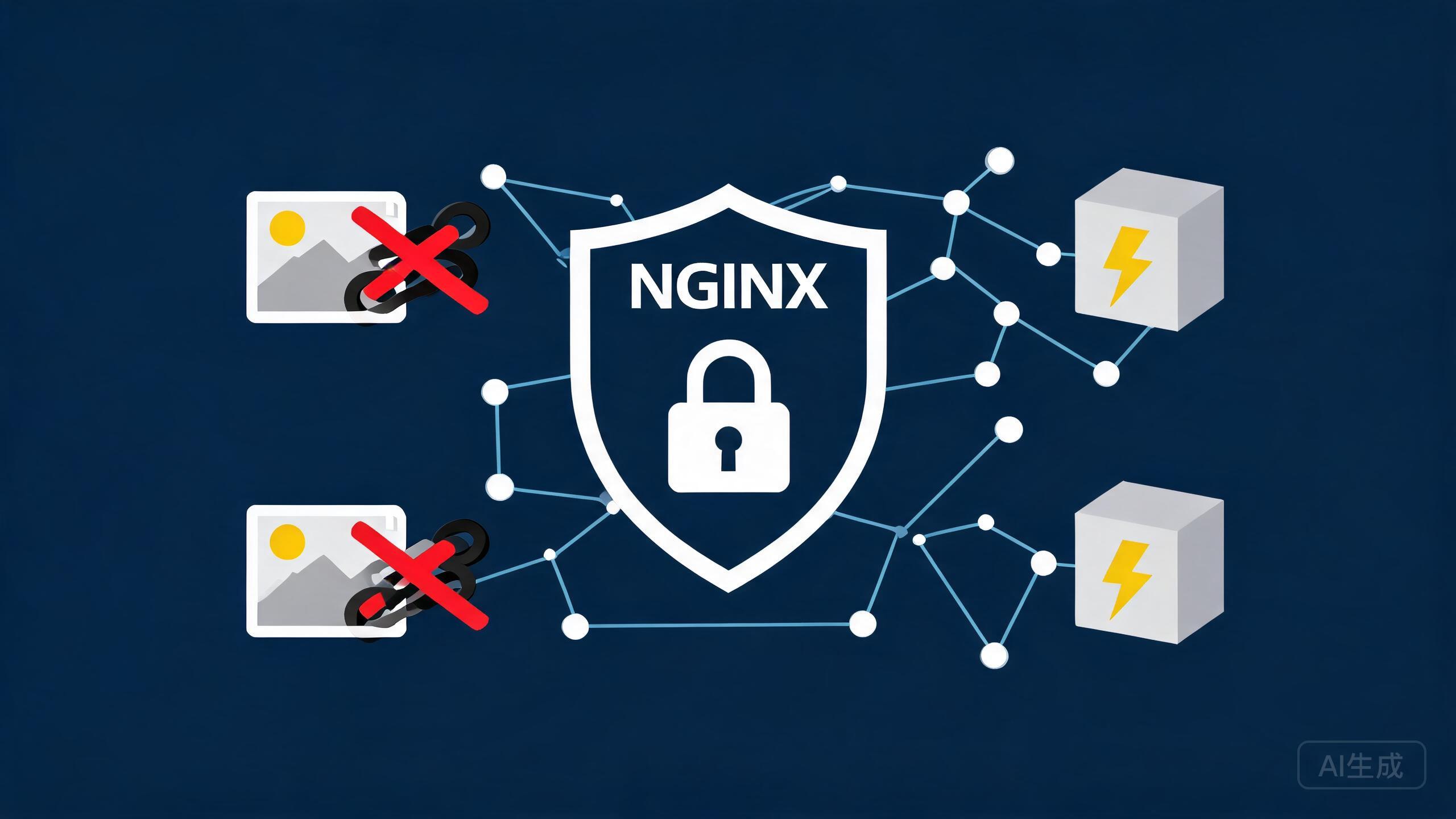 Nginx 防盗链与静态资源缓存实战：referer 校验、expires 缓存与防滥用排错