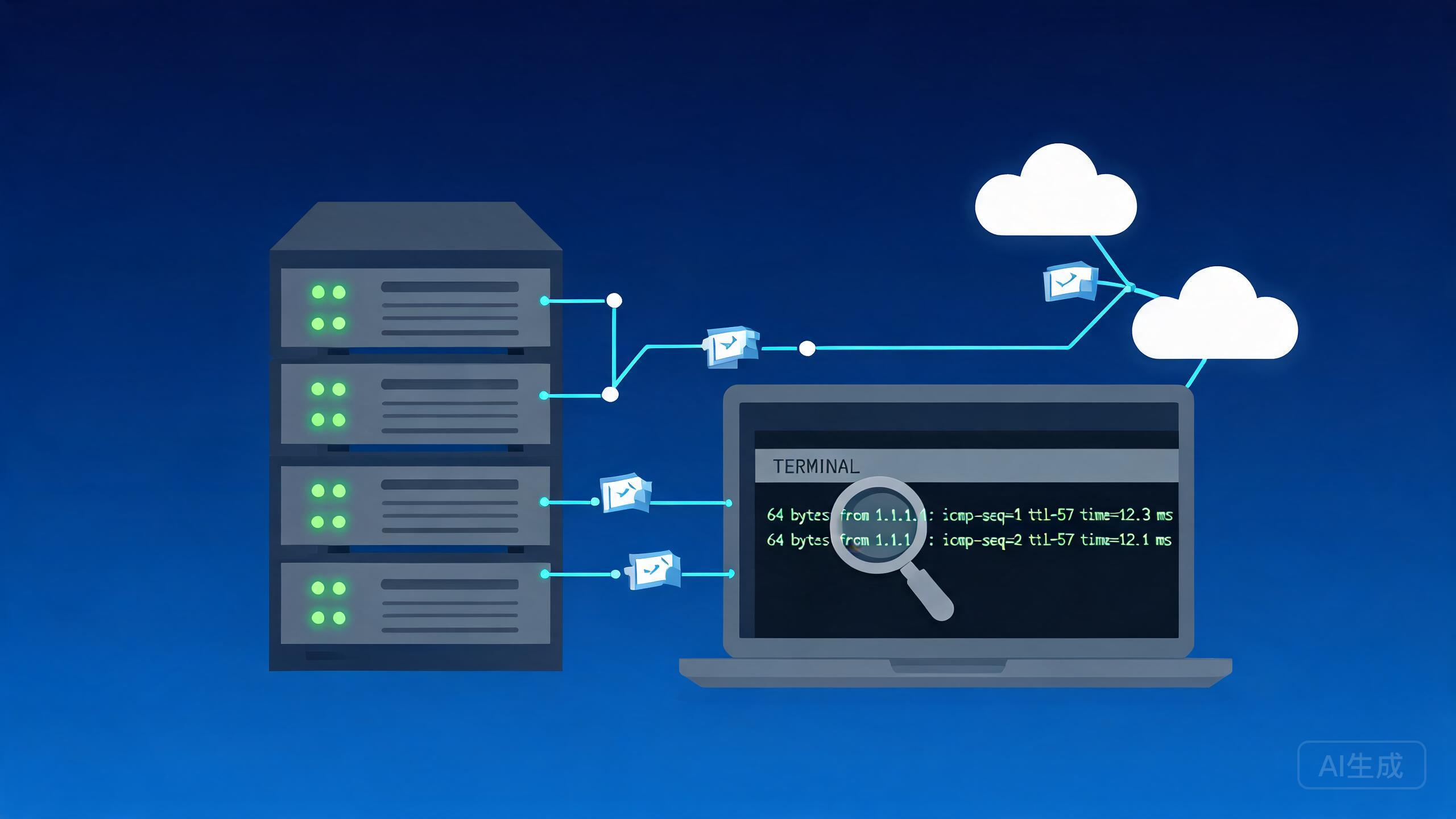 Linux 网络故障排查实战：ping、traceroute、mtr、dig 与 tcpdump 全链路定位指南