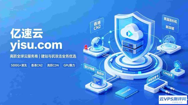 亿速云|主打高防的全球云服务商,建站与抗攻击业务优选